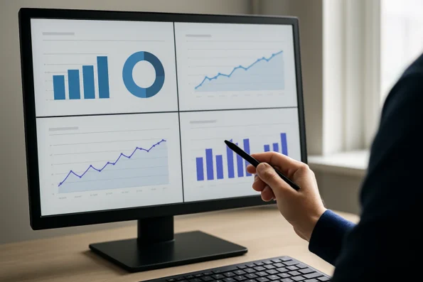 Dashboard showing separate outreach provider analytics panels for transparent usage tracking and auditing.