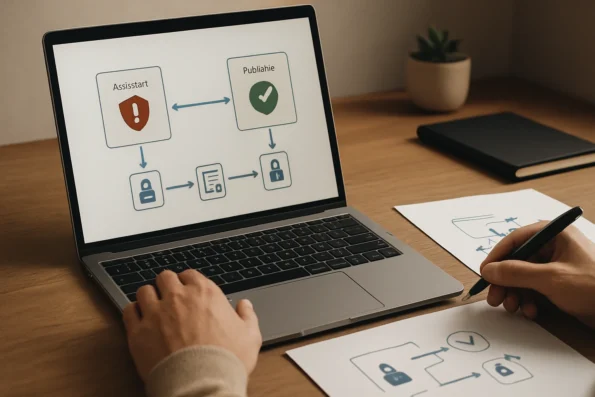 Infographic mapping NextlerAI data flows, admin privacy controls, and compliance risk points