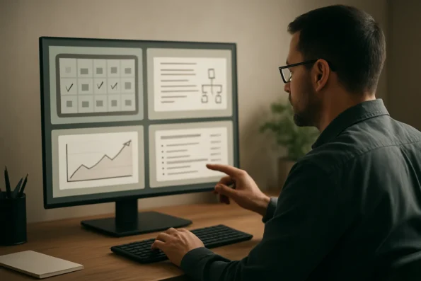 Technical lead analyzing security controls, rate limits, and governance workflows for enterprise AI assistant deployment.