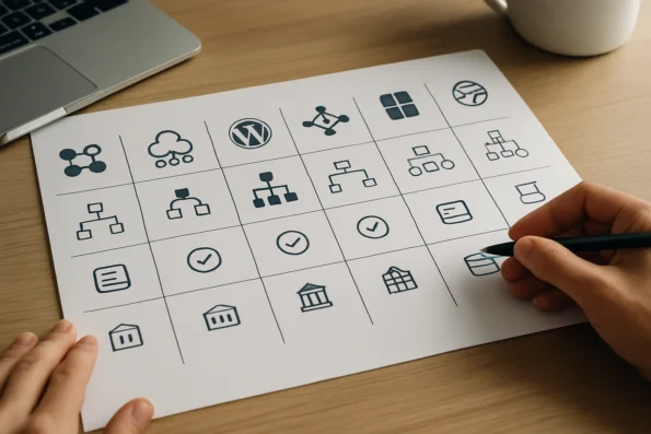 Visual comparison chart of top AI workflow automation tools showing key differences in integrations, workflow features, and enterprise readiness.