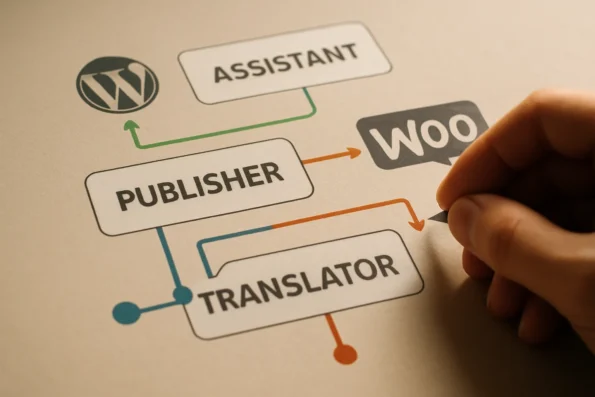 Diagram illustrating privacy and audit logging decision criteria for NextlerAI products in WordPress and WooCommerce, with consent, logging, retention, and deletion flows clearly marked.